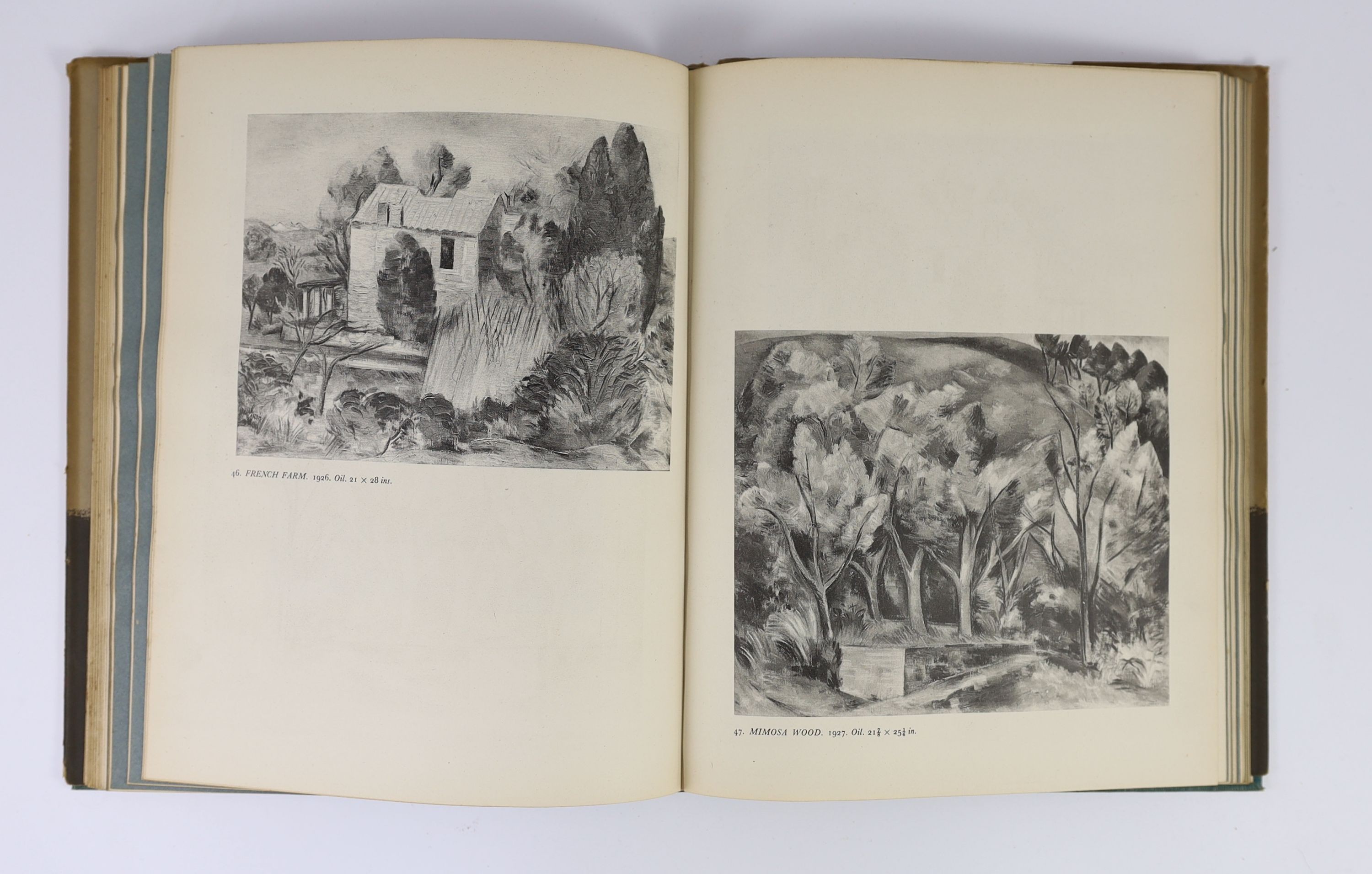 Nash, Paul - Outline. 1st ed. Complete with 3 plates, 2 being coloured, and numerous full page text illus. Publishers cloth with Letters direct on upper and spine and original illustrated d/j. 8vo Faber and Faber Limited